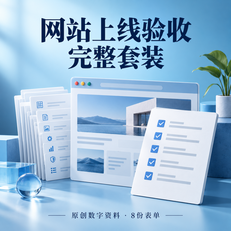 网站上线验收完整套装-星城博客