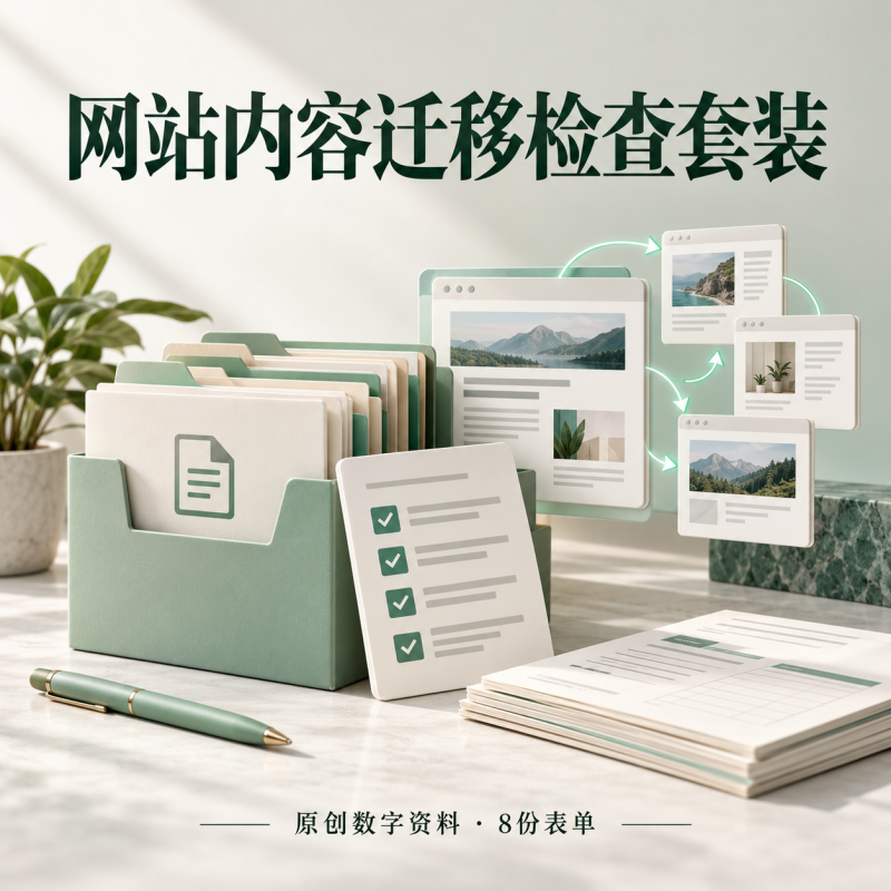 网站内容迁移检查套装-星城博客