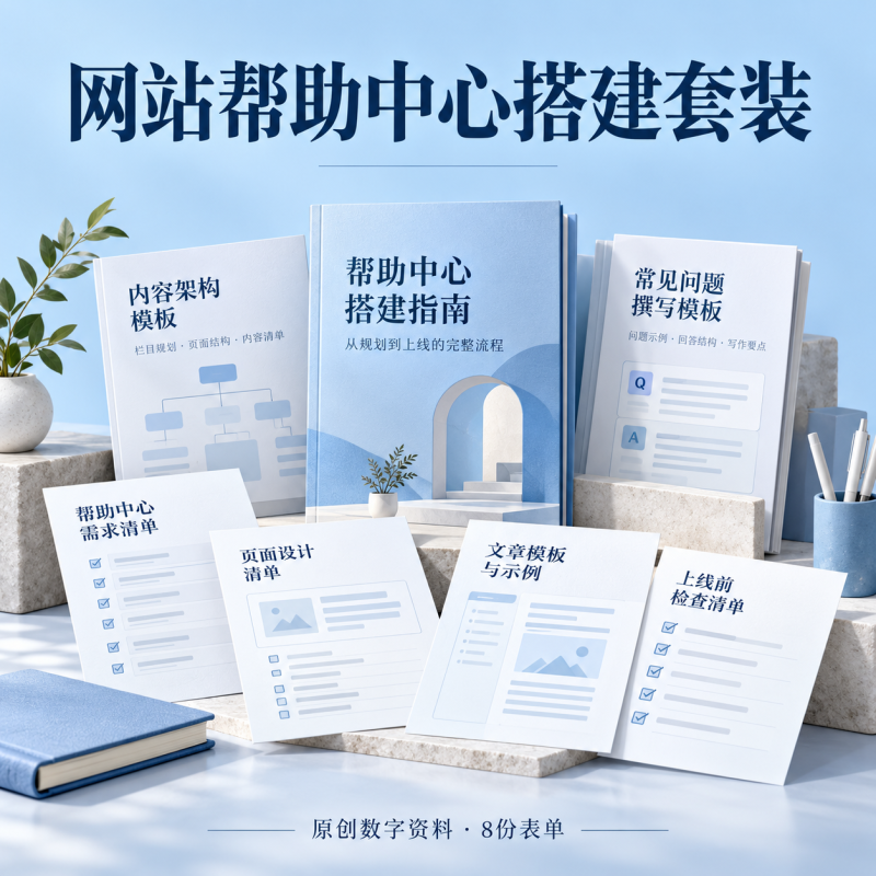 网站帮助中心搭建套装-星城博客