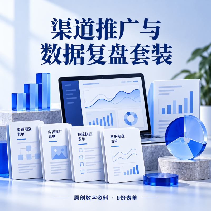 渠道推广与数据复盘套装-星城博客